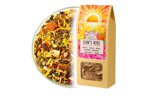 Herbata Rooibos POCAŁUNEK SŁOŃCA (50g) (KT) Afrykańska Rozkosz !!